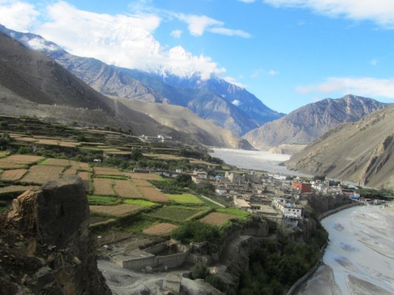 View of Kagbeni