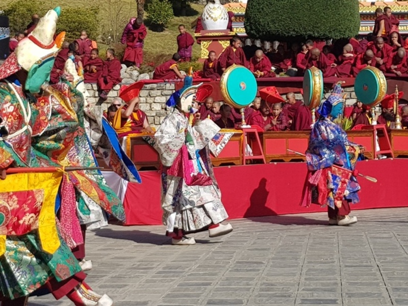 Mask Dance performance