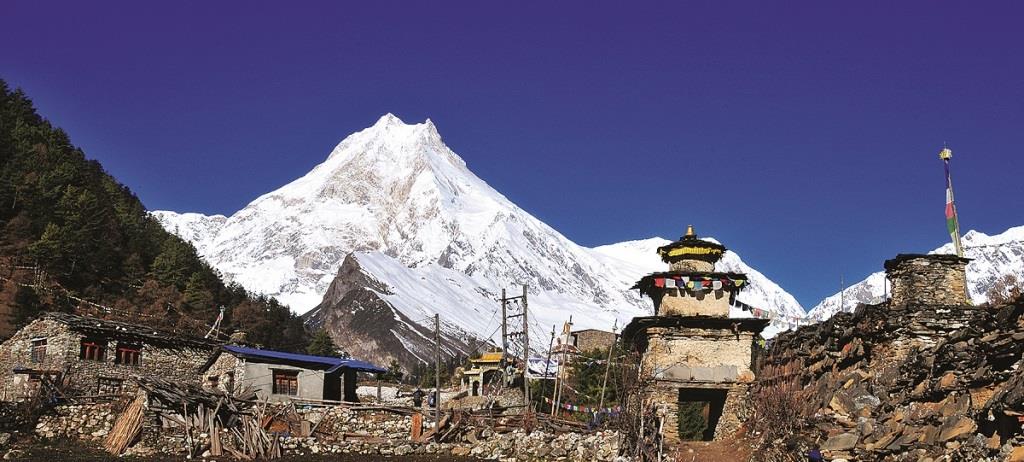 View of Manaslu